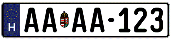 Rendszámtábla