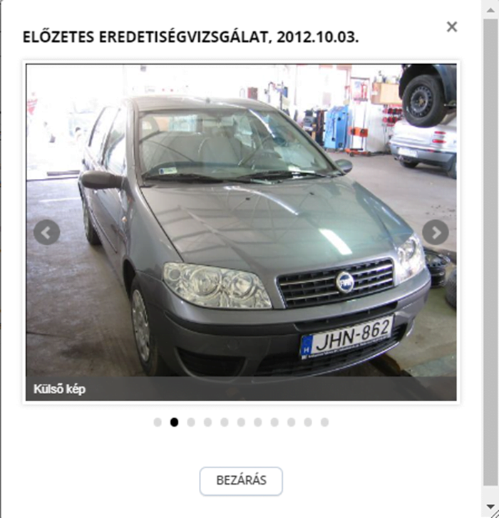 eredetis&eacute;gvizsga sor&aacute;n k&eacute;sz&iacute;tett k&eacute;p