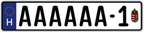 Egyedi Rendszám